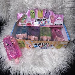 Viral glittery squishy popsicles
