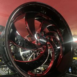 24” Strada “Retro 6” Wheels