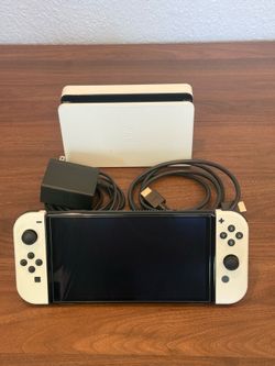 Nintendo Switch OLED - White w/ TMR joycons