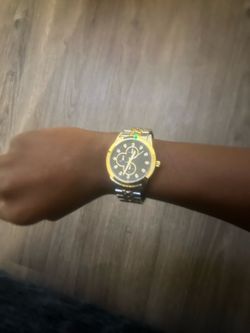Gold watch