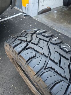 One tire Lt37x12.50r20 Toyo RT Open Country like 95% tread on $120.00