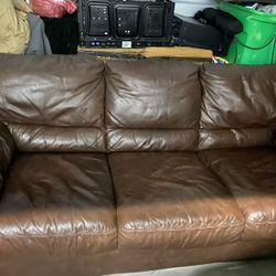 Leather Couch