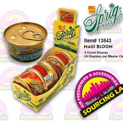 Sprig Canister Air Freshener, Made in the USA Since 1959 - Maui Bloom