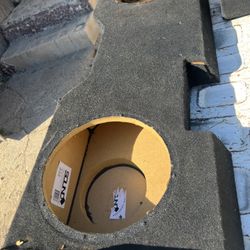 2 12 Inch Subwoofer Box For 2018 Silverado