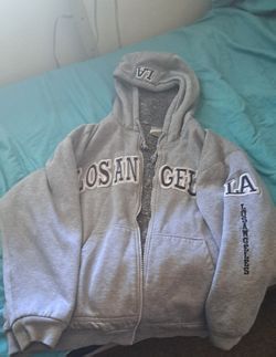 Los Angeles wool hoodie