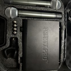 PHENYX PRO DUAL WIRELESS MICS (PTU-52-2H)