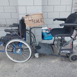 Quickie2 Folding Lightweight Wheel Chair And Smart Chair Both Are Around 1500.00 Each New 