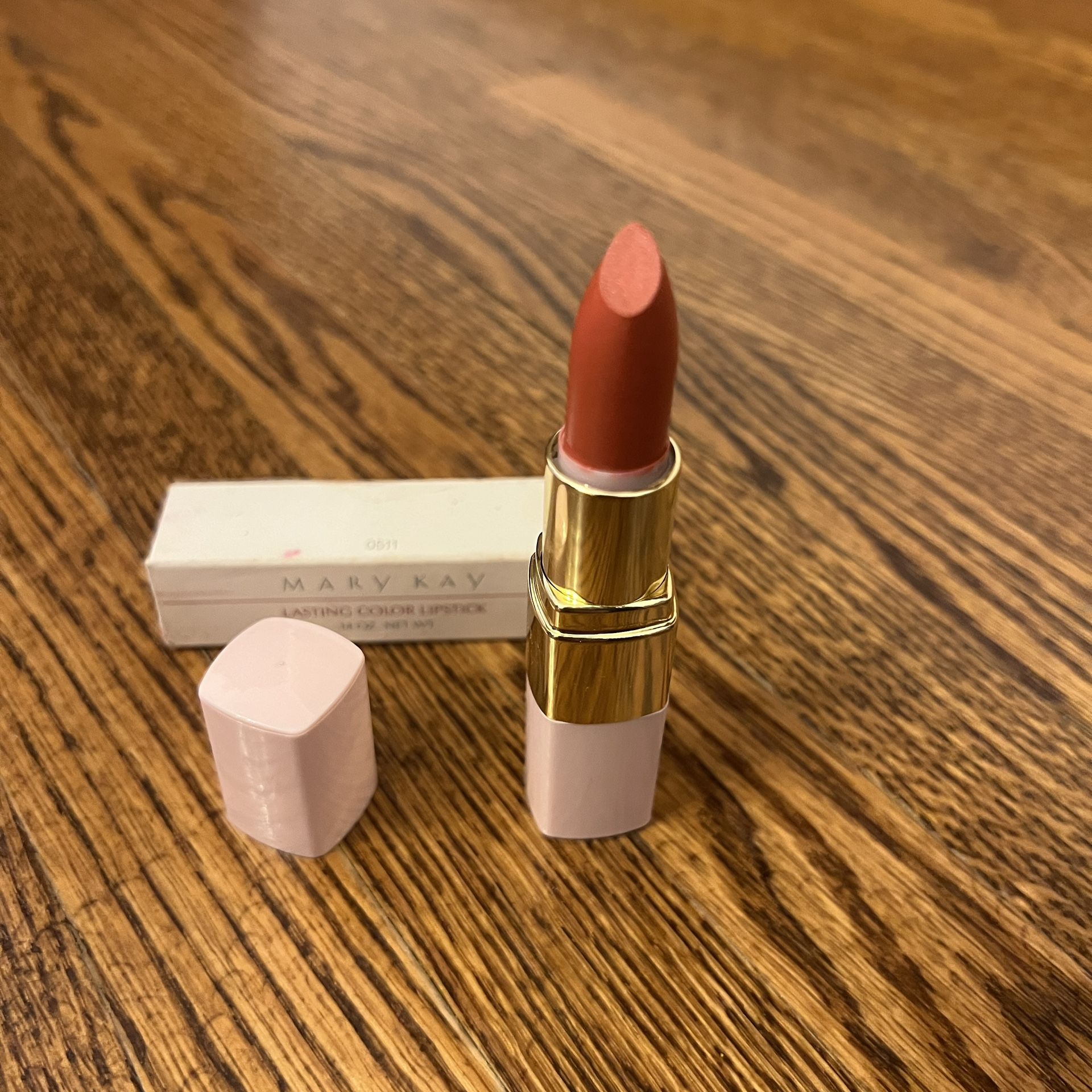 Vintage Mary Kay Lasting Color Lipstick Ginger Pearl 0.14 oz