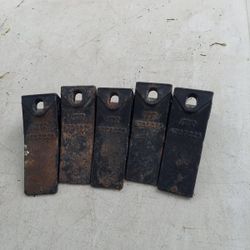 BOBCAT SKID STEER BUCKET TEETH SET OF 5 ITR (contact info removed)