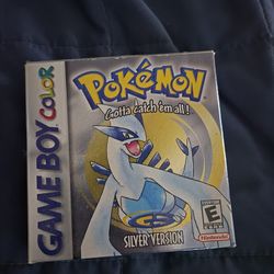 Pokemon Silver CIB 