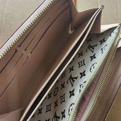 AUTHENTIC LOUIS VUITTON GIANT MONOGRAM CONTINENTAL WALLET 