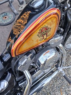 Harley Davidson sportster low rider m72