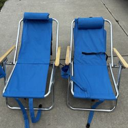 Reclining Beach Chairs