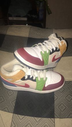 JORDAN 1 MID SE GS 'MESSY ROOM'