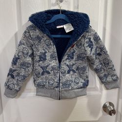 Marvel Spider-Man Sherpa Jacket Toddler 4