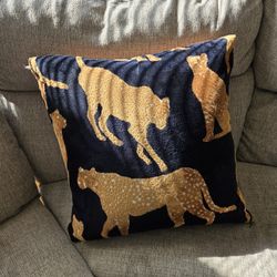 20x20 Cheetah Pillow 