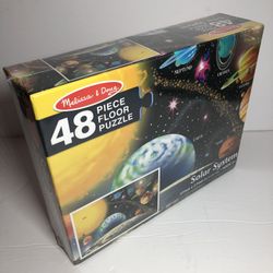 Melissa & Doug NEW & SEALED! Solar System Floor Jumbo Piece Puzzle (48 pc) 3'x2'