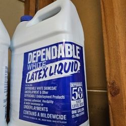 Dependable Primer White Latex Liquid 1 gal