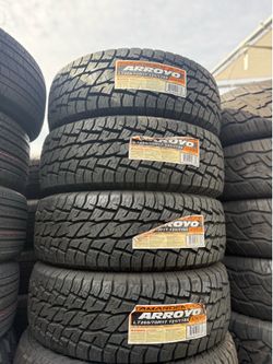 Lt265/70R17 Arroyo ALL TERRAIN (4) NEW TIRES INSTALLATION AND BALANCE 50,000 MILES WARRANTY