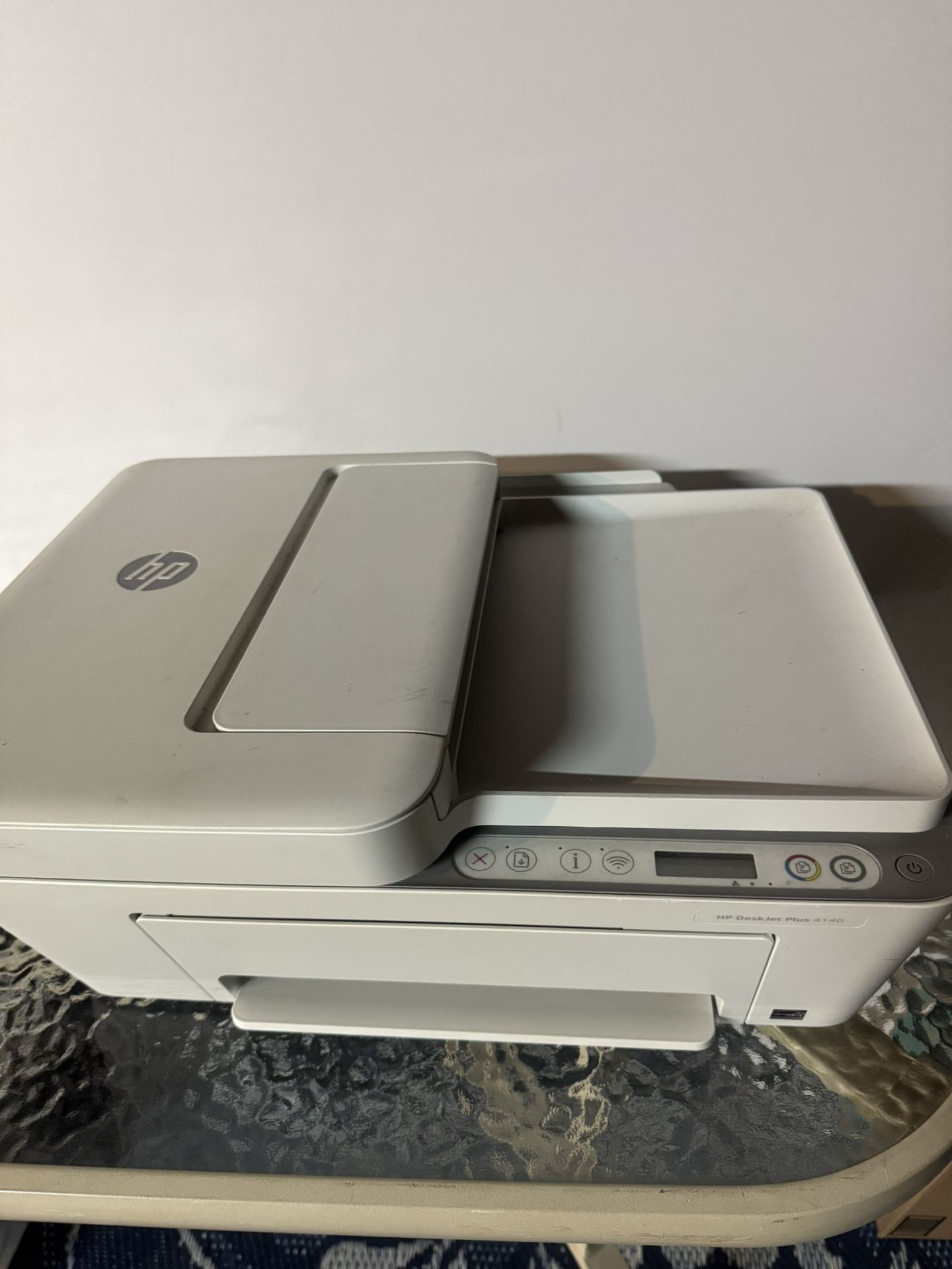 HP PRINTER(NO INK OR PAPER) MODEL DESKJET 4140