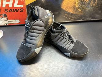 Adidas Black Gray Basketball Shoes Men's Size 10.5 Athletic Sneakers