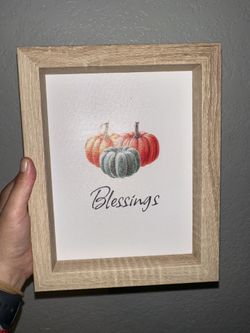 Blessings Frame Decor