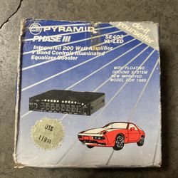 Pyramid SE403 VL-LED 200W Car Amplifier