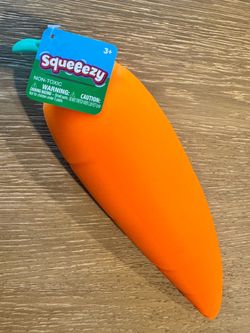 Sunny Days Squeezy Carrot Squishy