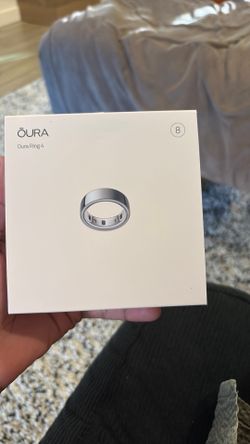 Brand New Oura Ring 4 - Silver - Size 8