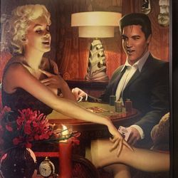 Beautiful Picture Of Marilyn Monroe And Elvis Presley
