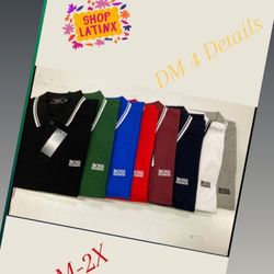HUGO BOSS & LACOSTE POLOS