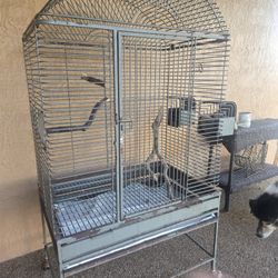 Large bird Cage that held a cockatoo. 