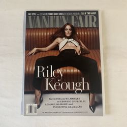 Vanity Fair Riley Keough “The Actor” Issue September 2023 Magazine