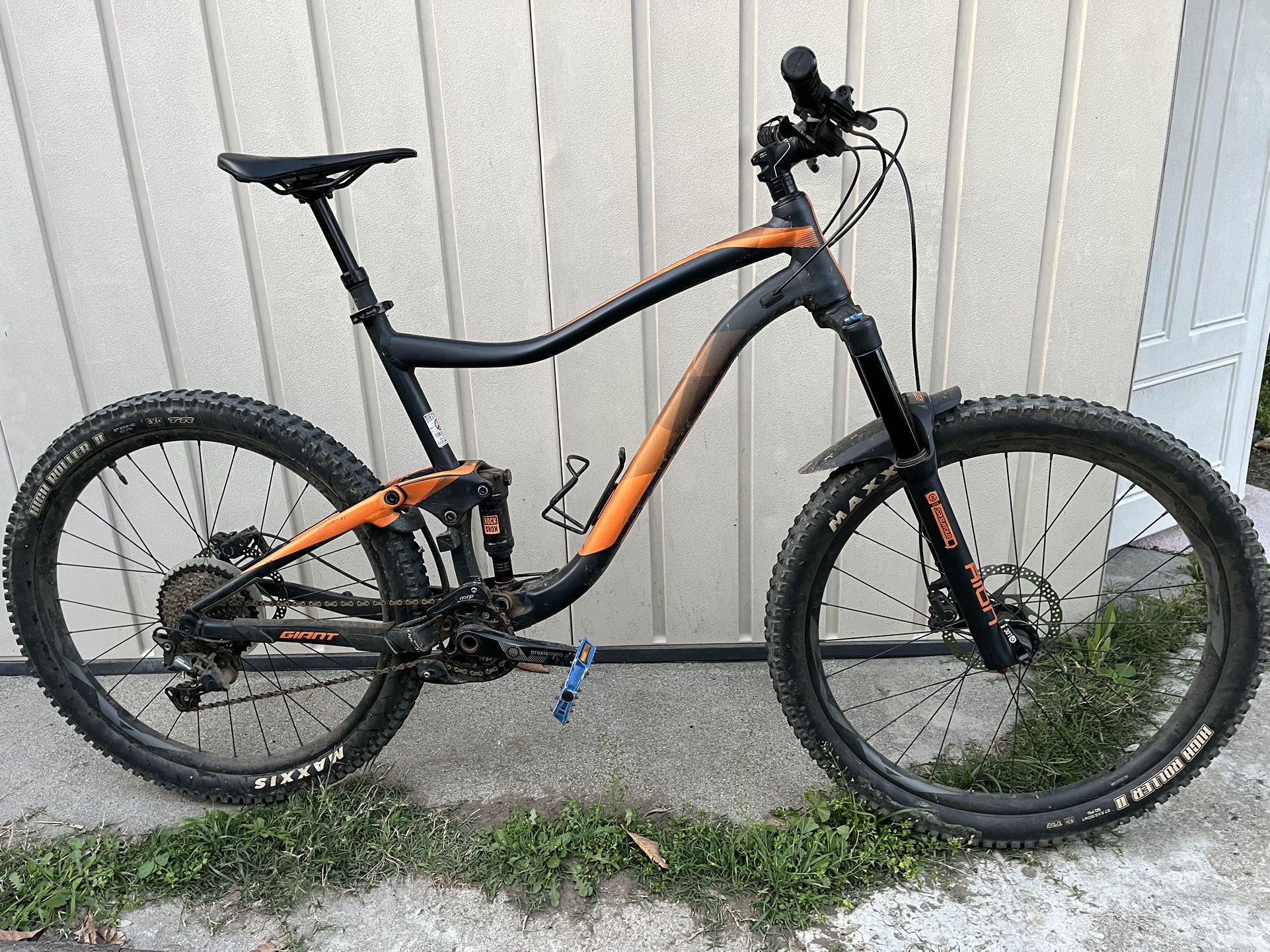 Giant Trance Full Suspension Mountain Bike XL 650b 27.5 Very Nice With ...