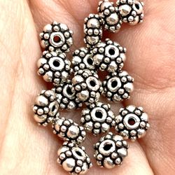 New Sterling Bali Beads