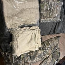 Rockstar Camo & Beige Stacked Jeans (2 PAIR)