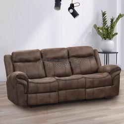Recliner Sofa Couch, 3-Seater