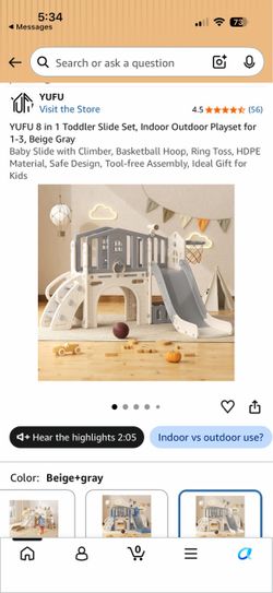 YUFU 8 in 1 Toddler Play Set