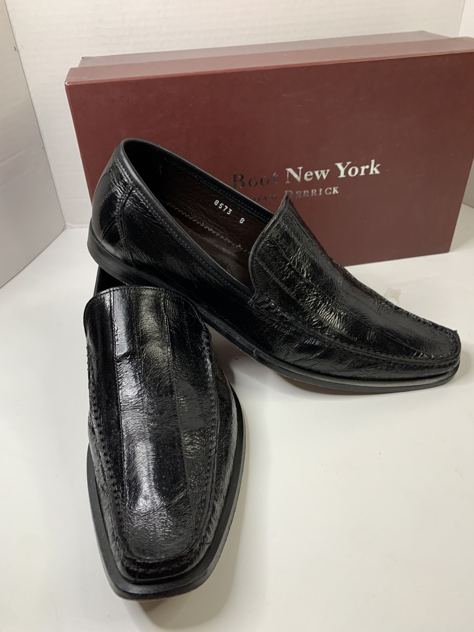 To Boot New York Leather EEL Loafers Men Size 8