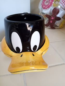 Vintage Loony Toons Daffy Duck Warner Bros Mug