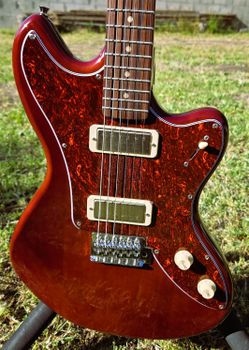Reville Offset Jazzmaster-Style Electric Guitar with P90 UPGRADED Lindy Fralin Mini Hum