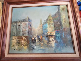 P. Rambert Painting