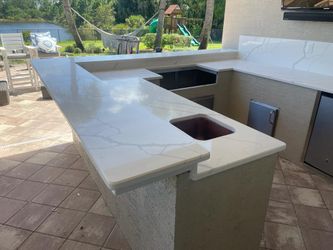 Granite Quartz Marble  ( Kitchen Bathrooms ) Countertop Backsplash Cabinets Available 