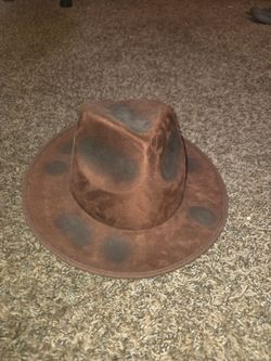 Freddy Krueger from A Nightmare on Elm Street Brown Fedora Costume Hat