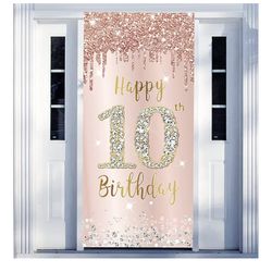 10th Birthday banners 2 available