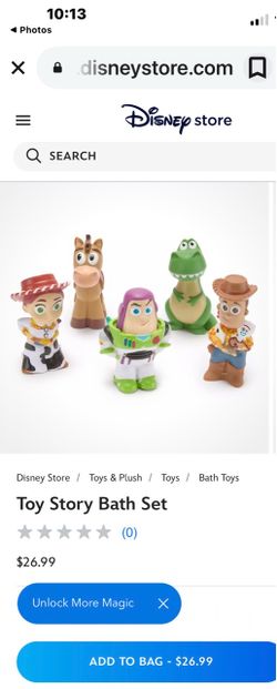 Toy Story Bath Set New w/out box