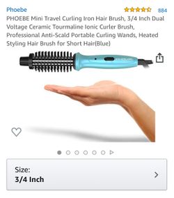 Phoebe Mini Hair Curling Iron Brush