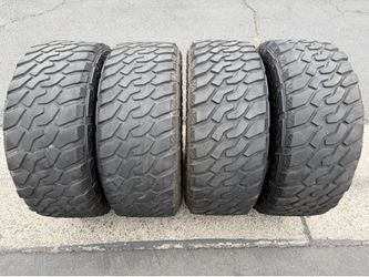 (4) 35x12.50R20 Atlas Priva M/T Tires