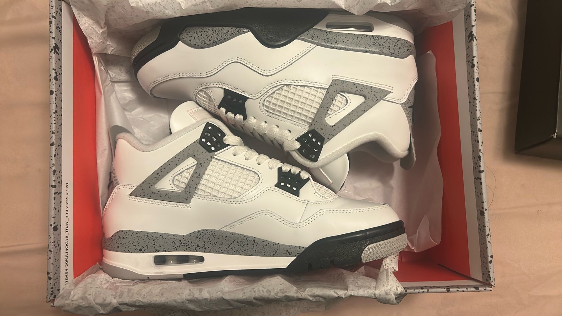 Air Jordan 4 Retro White Cement