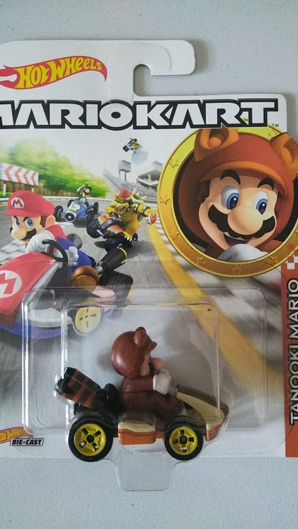 'Tanooki Mario' Hot Wheels Mario Cart ( SUPER RARE!!!) for Sale in ...